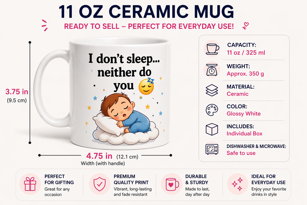 No Sleep Club Mug(Club Sin Dormir)