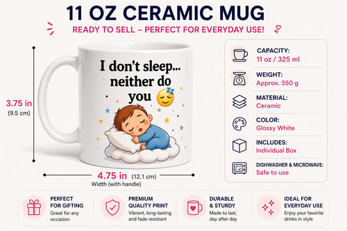 No Sleep Club Mug(Club Sin Dormir)